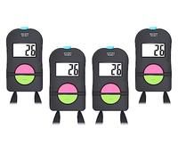 Hitopin 4PCS Contatore Digitale delle Lancette, Electronic Manual Clicker, Digital Hand Tally Counter, con Cordino, Contatore di Sport da Golf Portatile