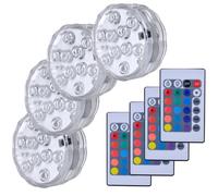 Hitopin LED Sommergibili Con Telecomando Luce LED Sommergibili Impermeabile