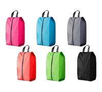 Hitopin Portatile Borsa Per Scarpe Con Cerniera,6PCS Borsa Porta Scarpe Impermeabile con Cerniera,Set Sacchetti Porta Scarpe da Viaggio,Sacchetti Per Scarpe Da Viaggio,per Uso Domestico e in Viaggio