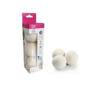 HITOPSELLER 3 Sfere per asciugatrice in Lana Cotta da bucato Panni riutilizzabili