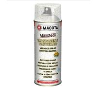 HITOPSELLER MACOTA TRASPARENTI GLITTERATI ORO MAC DECO' DECò PER INTERNI ESTERNI E POLISITIROLO VERNICE SPRAY EFFETTO GLITTER