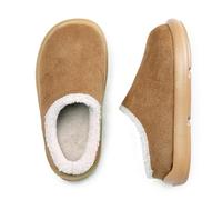 Hitopteu Pantofole per Bambino e Bambina Invernali Calde Peluche Ciabatte Interno esterno Pantofole per Ragazzi Ragazze Cammello Dimensioni dell'etichetta 200 30/31