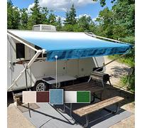 HITORHIKE Tessuto per tenda da campeggio, vinile di alta qualità di grado standard, dissolvenza blu, 50,8 m (tessuto 4,8 m)