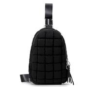 HiTotes Puffer Bag Borsa a tracolla trapuntata Borse a tracolla per le donne Puffer Zaino trapuntato Petto Pacchetto Trapuntato Cintura Borsa a Vita Puffy, Nero , 32 cm, Borsa a tracolla trapuntata