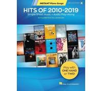 Hits of 2010-2019 - Instant Piano Songs Songbook with Simple Sheet M (Tascabile)