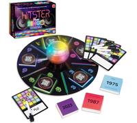 Hitster Bingo - Gioco a quiz musicale elettronica per adulti - Divertenti giochi per feste, giochi a quiz musicali e attività notturne per famiglie - Indovina quel gioco di bingo musicale con palla da