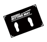 Hitting Mat, Non Slip Baseball Practice Turf, 90x60cm Size Training Pad with Shock Absorption, Rubber Backing, Batting Equipment with Style, Sports Training for Outdoor Field