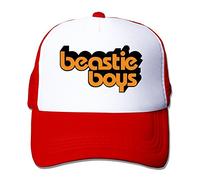 Hittings Beastie Boys Sabotage Rock Band Strapback Hat Adjustable Caps Cool Baseball cap Red