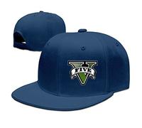 Hittings GTA Five Logo Baseball cap Hip-Hop Style Navy