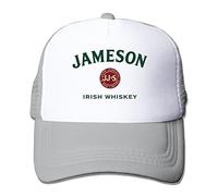 Hittings Jameson Beer Irish Whiskey Snapback Mesh Hat Ash