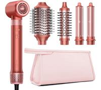 HITTIONA 5 in 1 Air Styler con Arricciacapelli Sutomatico per Arricciare, Lisciare, Volumizzare, Senza Danni da Calore, Compatto e Leggero, Adatto a Tutti i Tipi di Capelli, Regali