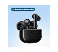 (HiTune T3 Nero) Cuffie HiTune T3 ANC Wireless TWS Bluetooth 5.2 con cancellazione attiva del rumore,