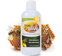 HIVE Alive Integratore Alimentare per api - Liquido per api mellifere - Integratore Alimentare per api - Aiuta la Salute delle colonie e Aumenta la Produzione di Miele (500 ml, 50 alveari)