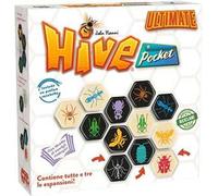 Hive Pocket Ultimate - Gioco di Strategia per 2 Giocatori - Include le Espansioni Coccinella, Zanzara e Onisco - 2 Gocatori - 9+ Anni - 20 Minuti - Edizione Italiana