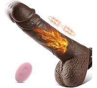 HIVEFUN Dildo Vibratoreper Donna Sexytoysys Donna, Vibratore Sex Toys con Modalità di Vibrazione e Modalità di Spinta, Sex Toy Uomo Anale Realistico Vibratori Toys Sessuali per Donna Sex Machine