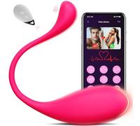 HIVEFUN Vibratore Donna Sex Toys, Vibratoreper Donna Piccolo Professionale Wireless Clotoride Comando a Distanza, Ovetto Vibrante con Telecomando Vibratori Sex Toy Realistico Mini Vibratore