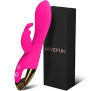 HIVEFUN Vibratore punto G rosa intenso 1 St
