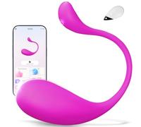 HIVEFUN Vibratoreper Donna Wireless Sexytoysys Vibratore con APP | 9 Modalità Vibratoriper Ovetto Vibrante Donna Telecomando, Bluetooth Toy Sessuali Vibratori Comando a Distanza Sex Toys Viola