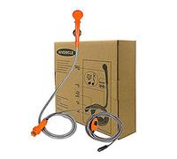 HIVEHICLE Doccia Portatile Doccia da Campeggio Esterna Set Doccia per Auto, Pompa 12V, Filtro Acqua Adattatore per Presa Sigaretta per Lavaggio Auto Baby Shower, Escursionismo, Spiaggia, Cane