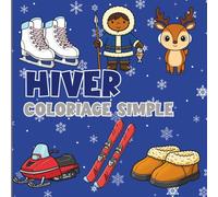Hiver: Coloriage simple