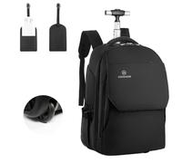 Hivexagon Trolley Viaggi D'Affari 19" Impermeabile Con Ruote Silenziose E Cinghie Confezionabili