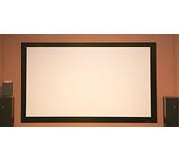 HiViLux Gain 1,0, pellicola protettiva 3D/4K/UHD, pellicola in alluminio, nessun effetto luccicante o bolle, colore trasparente 16:9 Bild:442x249cm 200" Rahmenstärke 9cm