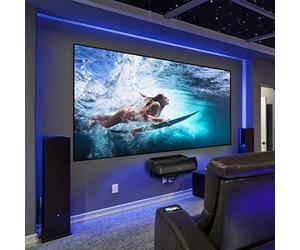 HiViLux Ultra Thin Zero, pellicola per videoproiettore UST: HiViPrism Cinema HDR ad alta contrasto/8K/4K/3D/senza bordi (immagine 16:9: 244 x 135 cm 110")