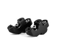 hivxwerm Moto Riser Manubrio Compatibile con NC700S per NC700X 2012 2013 per NC750X per DCT 2014 2015 Moto Manubrio Bar Riser Bar Morsetti Accessori(Black)
