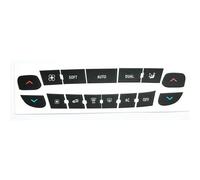 hivxwerm Pulsanti Auto Adesivi Compatibile con Megane per Master Scen Auto Aria Condizionata AC Climatizzatore Interruttore Pulsante Riparazione Decalcomanie Adesivi Accessori Sostituzione