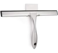 HIWARE - Lavavetri multiuso per porte della doccia, bagno, finestra e vetri auto, in acciaio inox