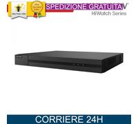 Hikvision-HiWatch XVR 16 canali 4MP + 2 canali IP 6MP, 2HDD - HWD-6216MH-G4(AI)