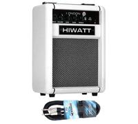 Hiwatt London 12 Combo - Amplificatore per chitarra, bianco, con cavo Keepdrum