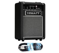 Hiwatt London 12 Combo - Amplificatore per chitarra, nero, con cavo Keepdrum