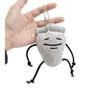 hiwhale 1PC Siamese Lip Stable Mental State Series Plush Pendant Series Cute Plush Box Doll Ornaments for Game fan Boys Girls Kids Home Sofa decorazione