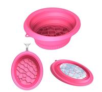 hiwhale Ciotola Ghiaccio Fredda Silicone Pieghevole Portatile Compressa Lavabo Curare Pelle