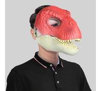 hiwhale Testa di cane per animali domestici Maschera di dinosauro 3D Maschere di dinosauro Raptor Dino maschera da dinosauro in movimento