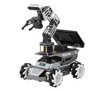 HIWONDER ROS2 Robot Car con OpenClaw Gemini ChatGPT Grandi Modelli AI Visione 3D SLAM Mapping 6DOF Braccio Robotico Controllo Vocale Programmazione Robot Car Kit, ROSOrin Pro Ultimate Kit & Jetson