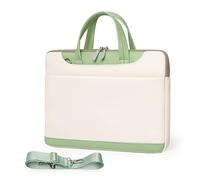 Hixingo Borsa per Laptop 13 14 15.6 Pollici, Impermeabile Borsa PC Portatili Borsa Notbook Modo Borsa a Tracolla con Cinghia per Trolley Multifunzionale Borsa Messenger (13”,verde)
