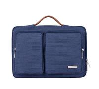 Hixingo Borsa per Laptop 13,15 Pollici, Tinta Unita Impermeabile e Antiurto Borsa PC Portatili Borsa Rosa Fiori Notbook Modo per Laptop con Manici Portatile Borsa (Blu,13 Pollici)