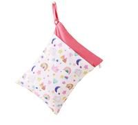 Hixingo Borsa Porta Pannolini Impermeabile, Borsa Pannolini Lavabili Riutilizzabile Wetbag con Cerniera 1/2/4 Pezzi Wet Bag Organizzatore per Bambini, Viaggio (Colorato C,4 Pezzi)