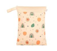 Hixingo Borsa Porta Pannolini Impermeabile, Borsa Pannolini Lavabili Riutilizzabile Wetbag con Cerniera 1/2/4 Pezzi Wet Bag Organizzatore per Bambini, Viaggio (Stella C,2 Pezzi)
