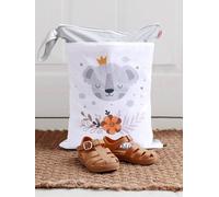 Hixingo Borsa Porta Pannolini Impermeabile, Stile Cartone Animato Borsa Pannolini Lavabili Riutilizzabile Wetbag con Cerniera 1/2/4 Pezzi Wet Bag Organizzatore (Koala grigio,4 Pezzi)