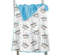 Hixingo Coperta Estiva per Bambini, Stampa Animale Coperte Minky Morbido per Culla e Carrozzine, Copertina per Ragazze Ragazzi e Neonati, Ideale Come Regalo (Ramo di albero,73x102cm)