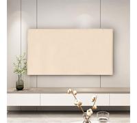 Hixingo Copertura TV Antipolvere, Tinta Unita Copri Televisore Copertura Televisore Cover TV Copri TV Protezione TV Universale Elastica Custodia Protettiva TV (46-50inch,Beige)