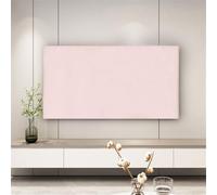 Hixingo Copertura TV Antipolvere, Tinta Unita Copri Televisore Copertura Televisore Cover TV Copri TV Protezione TV Universale Elastica Custodia Protettiva TV (76-85inch,Rosa)