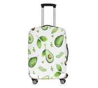 Hixingo Copri Valigia Grande Coperture per Valigie Coprivaligie Da Viaggio, Avocado Stampa Valigia Protettore Spandex Trolley Custodia Protettiva Bagaglio Copertura (Cuore,L (26-28 Pollici))