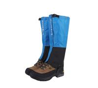 Hixingo Ghette Impermeabili Trekking, Neve Ghette, Escursioni Ghette Antivipera Campeggi Ghette Impermeabili Anti-zanzare, Idea per Giungla, Neve,Caccia, Alpinismo (Blu,M)