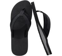 Hixingo Infradito Uomo Mare 40-46, Infradito Uomo Estive Comode Traspirante Ciabatte Eleganti Moda Leggere e Antiscivolo Suole per Mare, Piscina, Casa o Esterno (44,1001 Nero)