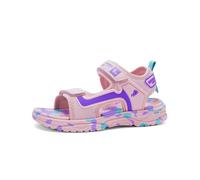Hixingo Sandali Bambina e Ragazza 27-34, Colorato Sandalo Bambino Moda Scarpe Estive Bambina Light Floppy Sandali Bimba con Strappo, Principesse Scarpe Bimba Antiscivolo (Viola,31)