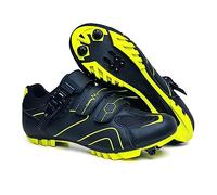 Hixingo Scarpe da Ciclismo Uomo, Scarpe Mountain Bike per Bici da Strada, Compatibili con Pedali SPD 2 Bulloni con Tacchette, Scarpe Ciclismo Uomo Donna All'aperto